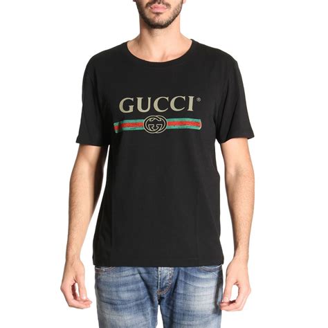 gucci black t shirt men|Gucci t shirt black men.